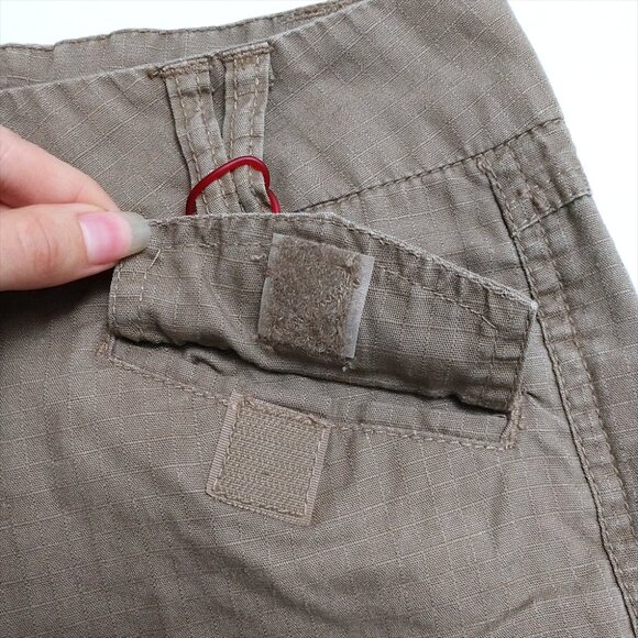 NWT BeBop Women's Brown Cargo Shorts Size 1 Juniors - Picture 5 of 12